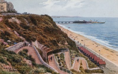 New Zig Zag Path, W Cliff, Bournemouth by Alfred Robert Quinton